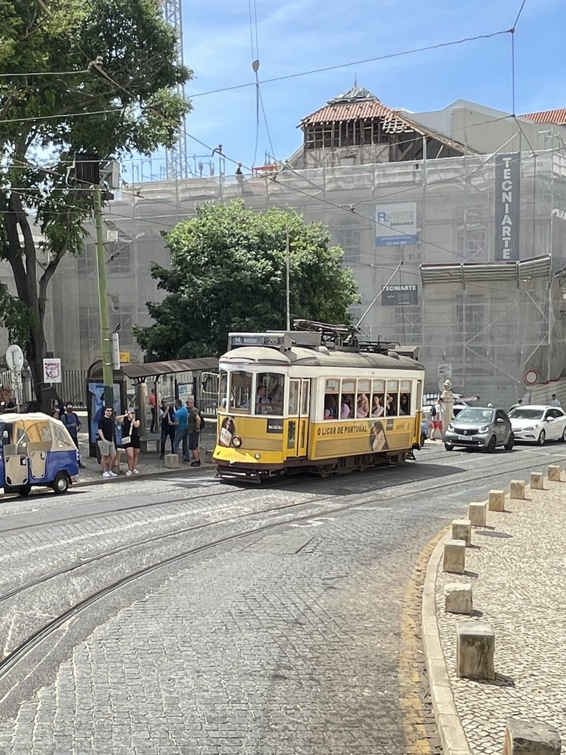 Lisbon image for Her Lisbon Colors yellow tram